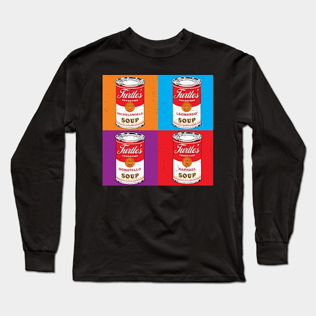 Turtle's Soup Long Sleeve T-Shirt by Daletheskater